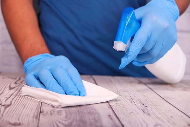 Financial institution cleaning services